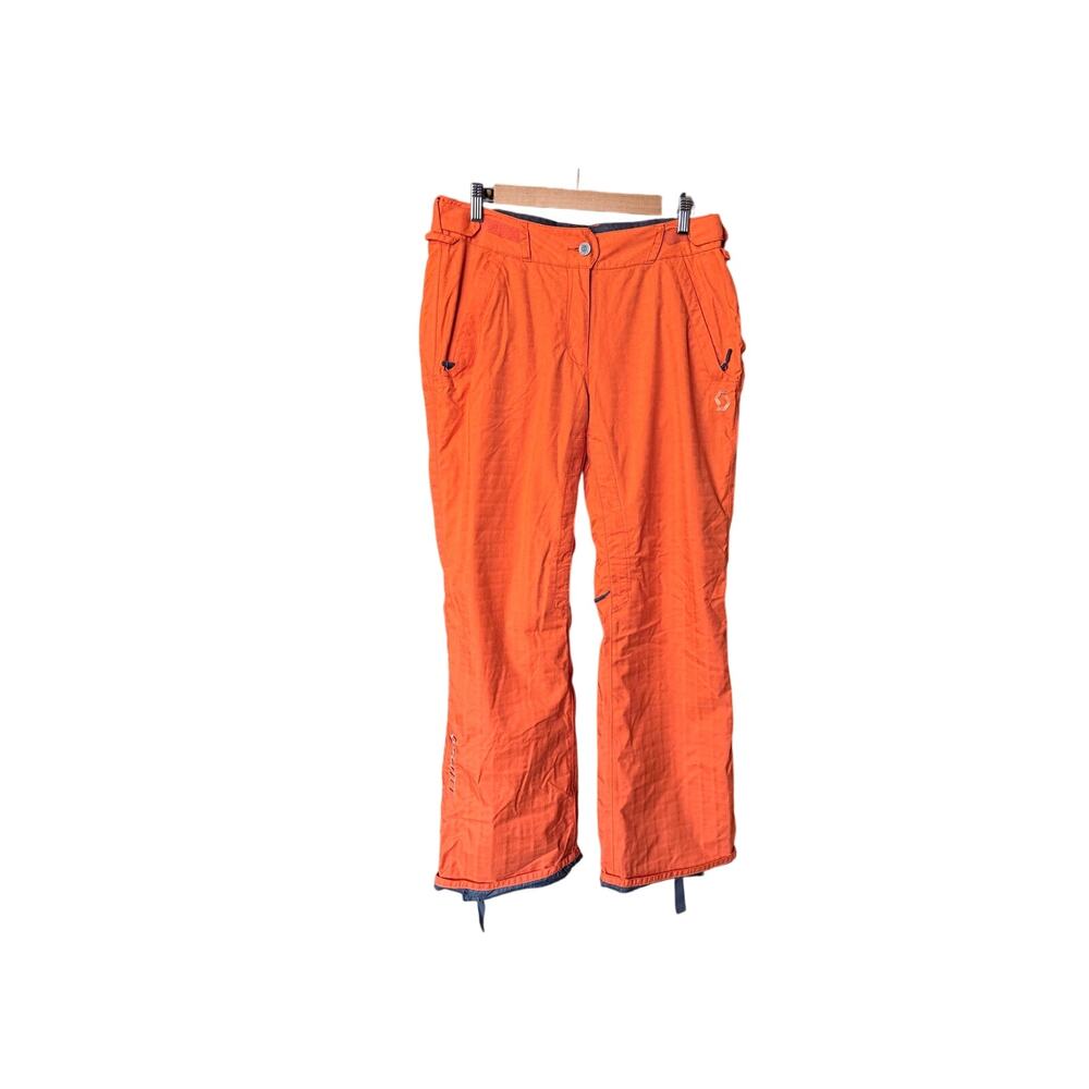 Scott Sports women’s size 6 ski pants orange insulated snow skiing outdoors